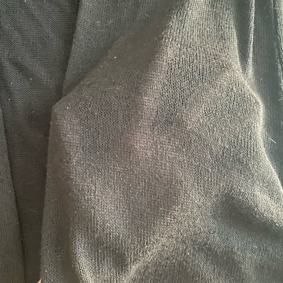 H&M Black Open Knit Wrap Cardigan - Picture 3 of 3